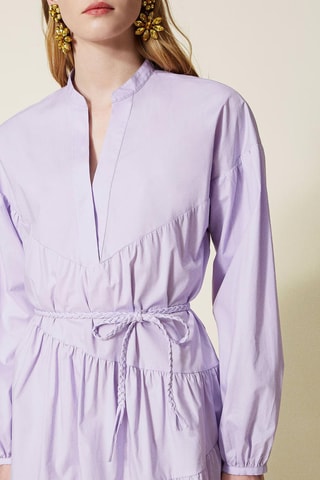 Robe trapèze Mauve