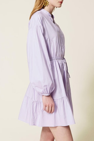 Robe trapèze Mauve