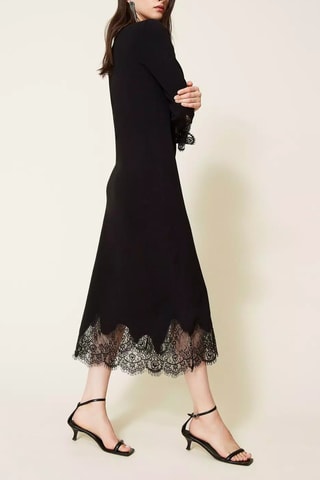 Robe midi - Noir