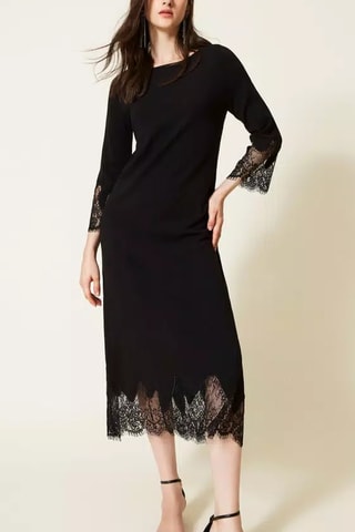 Robe midi - Noir