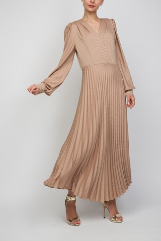 Robe longue - Nude