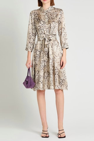 Robe chemise - Beige