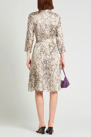 Robe chemise - Beige