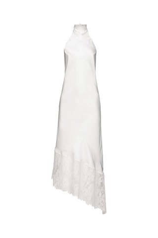 Robe asymétrique - Blanc