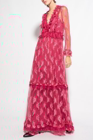 Lange Jurk - Fuchsia