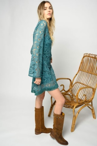 Robe patineuse - Vert