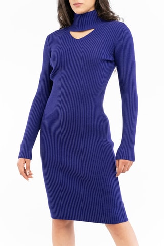 Robe pull 
Bleu