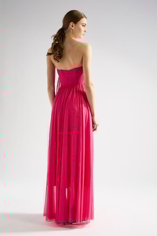 Strapless Jurk - Roze