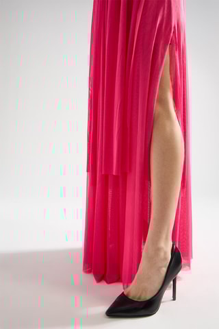 Strapless Jurk - Roze