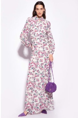 Robe longue - Blanc