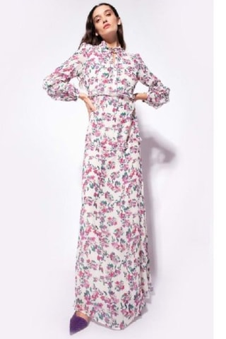Robe longue - Blanc