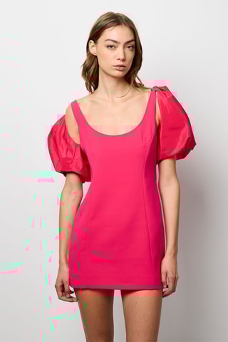 Robe patineuse - Fuchsia