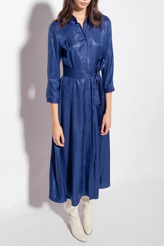 Robe chemise - Bleu