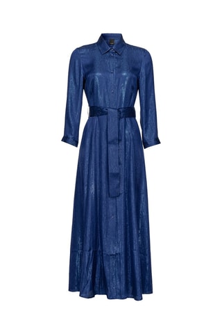 Robe chemise - Bleu