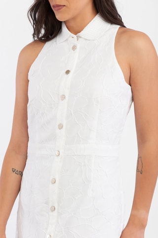 Robe chemise - Blanc - Harmont & Blaine