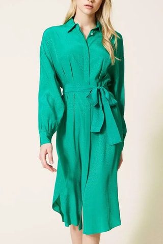 Robe chemise - Vert