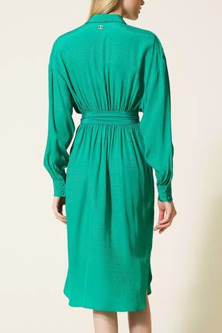 Robe chemise - Vert