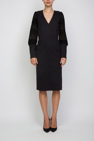 Robe fourreau - Noir