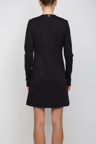 Blouse-jurk - Zwart
