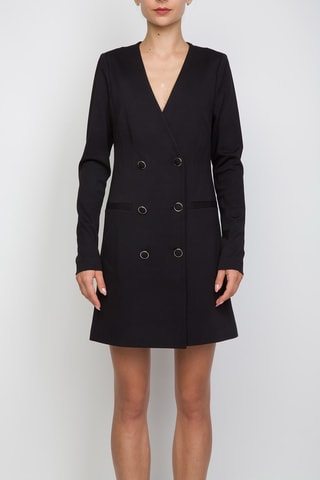 Blouse-jurk - Zwart