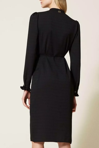 Blouse-jurk - Zwart