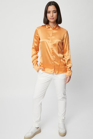 Zijden Blouse Beige - Harmont & Blaine