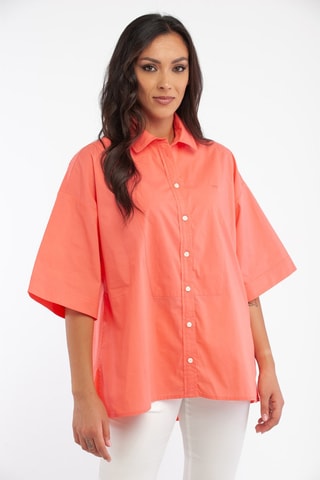 Blouse - Koraalrood - Harmont & Blaine