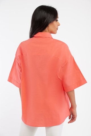 Blouse - Koraalrood - Harmont & Blaine