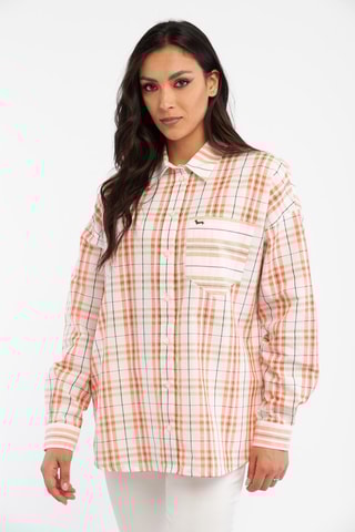 Blouse - Koraalrood - Harmont & Blaine