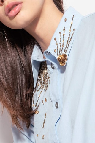 Blouse - Lichtblauw