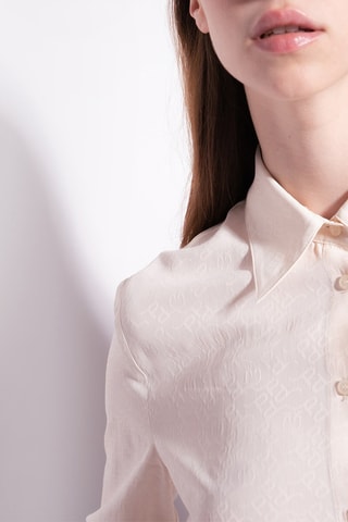 Zijden Blouse - Ivoorkleurig