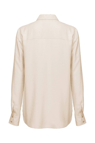 Zijden Blouse - Ivoorkleurig
