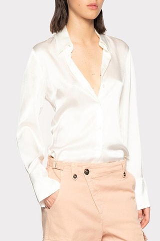Zijden Blouse - Wit