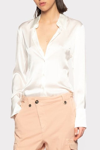 Zijden Blouse - Wit