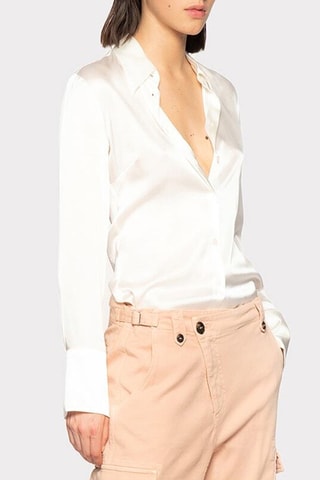Zijden Blouse - Wit