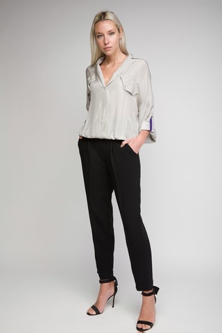 Blouse Lichtgrijs - Emporio Armani