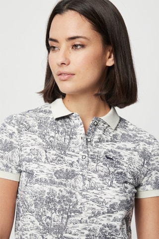 Polo Branco e preto - Harmont & Blaine