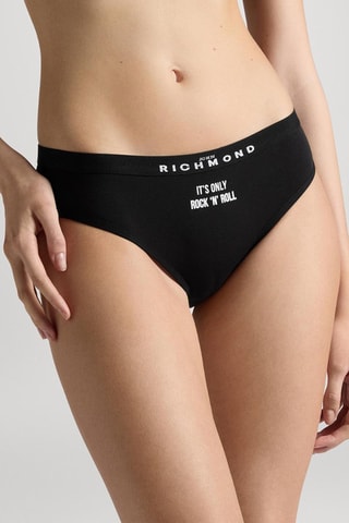 2 Slips Huitema Bis - Roze en Zwart