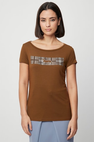 T-shirt - Marron  - Harmont & Blaine