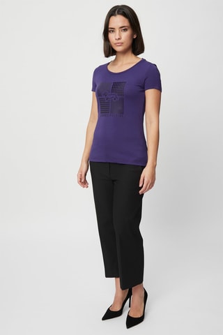 T-shirt - Violet  - Harmont & Blaine