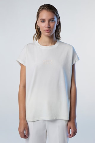 T-shirt - Ivoorkleurig