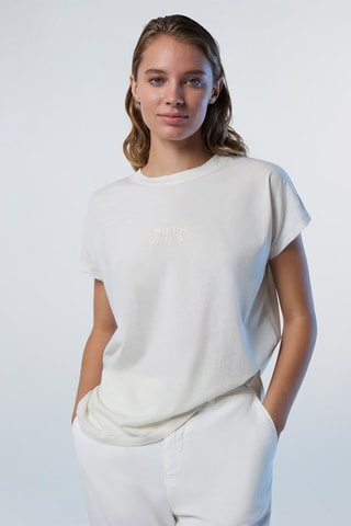T-shirt - Ivoorkleurig