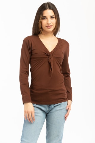 T-shirt Retedi - Marron