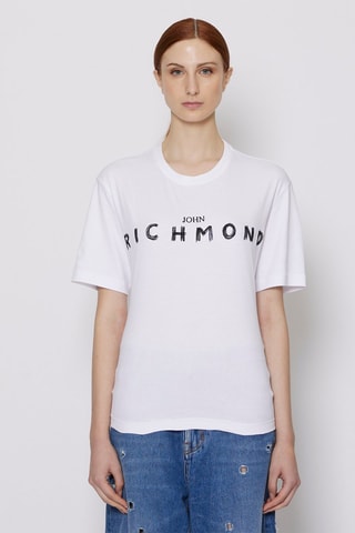 Oversized T-shirt Tomiok - Wit