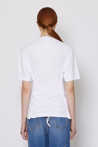 Oversized T-shirt Tomiok - Wit