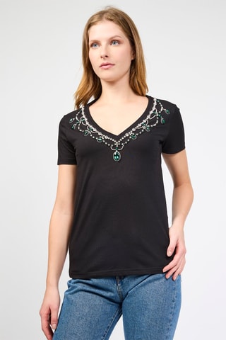 T-shirt Suyuri - Noir