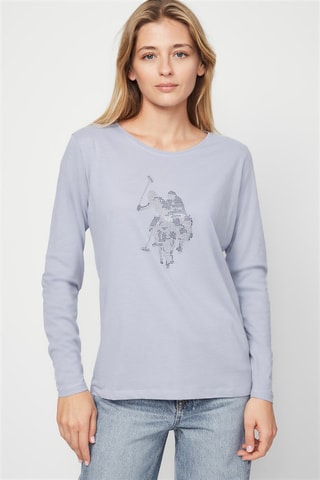 T-shirt - Bleu-gris