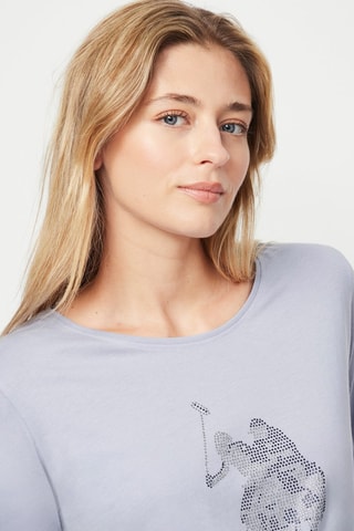 T-shirt - Bleu-gris