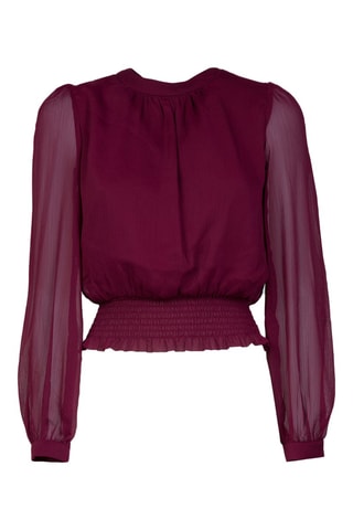Top - Bordeauxrood