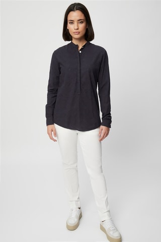 Top met Engelse Borduursels Marineblauw - Harmont & Blaine
